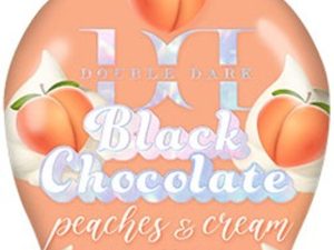 Double Dark Black Chocolate Peaches & Cream 221ml