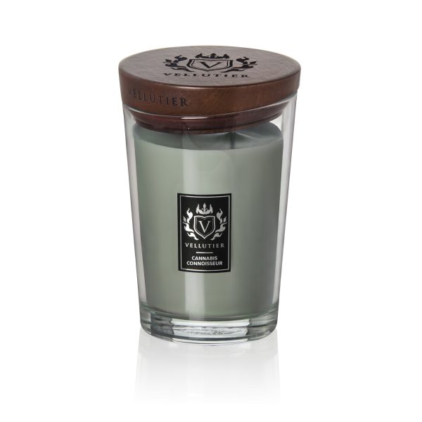 VELLUTIER AROMĀTISKA SVECE CANNABIS CONNOISSEUR 515GR