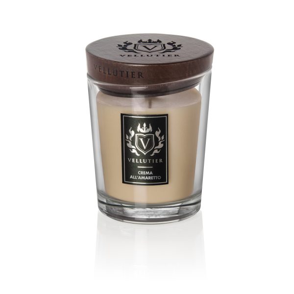 VELLUTIER AROMĀTISKA SVECE CREMA ALL’AMARETTO 225GR