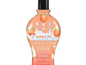 Double Dark Black Chocolate Peaches & Cream 221ml